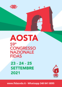 Aosta 59 Congresso Nazionale Fidas